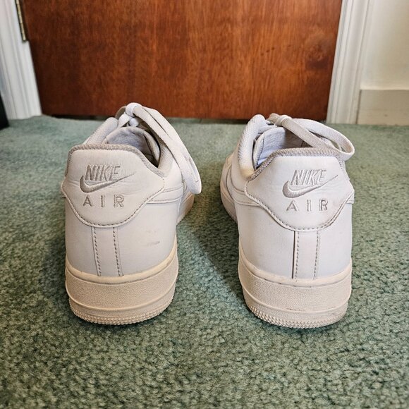 Nike Air Force 1 '007 Low Triple White' [CW2288-111] Men's Size 13 Shoes-No Box - Picture 5 of 11